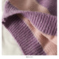Pull ample mi-long à imprimé coeur pour femme Sweet Wind 2079 
