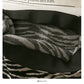 Korean retro zebra short slim wrap hip skirt  2661