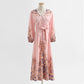 High end fairy long skirt is thin and cold, broken flower skirt is bottomed  2435