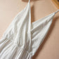 Robe de plage sexy à bretelles et col en V et dos nu 3274