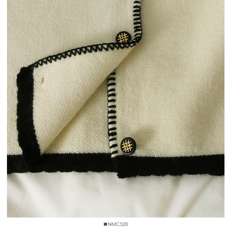 Pull femme sac côté simple boutonnage cardigan haut couleur assortie coupe ajustée bas pull 1983