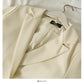 New contrast color mosaic Plaid long sleeve two button women's suit  2104