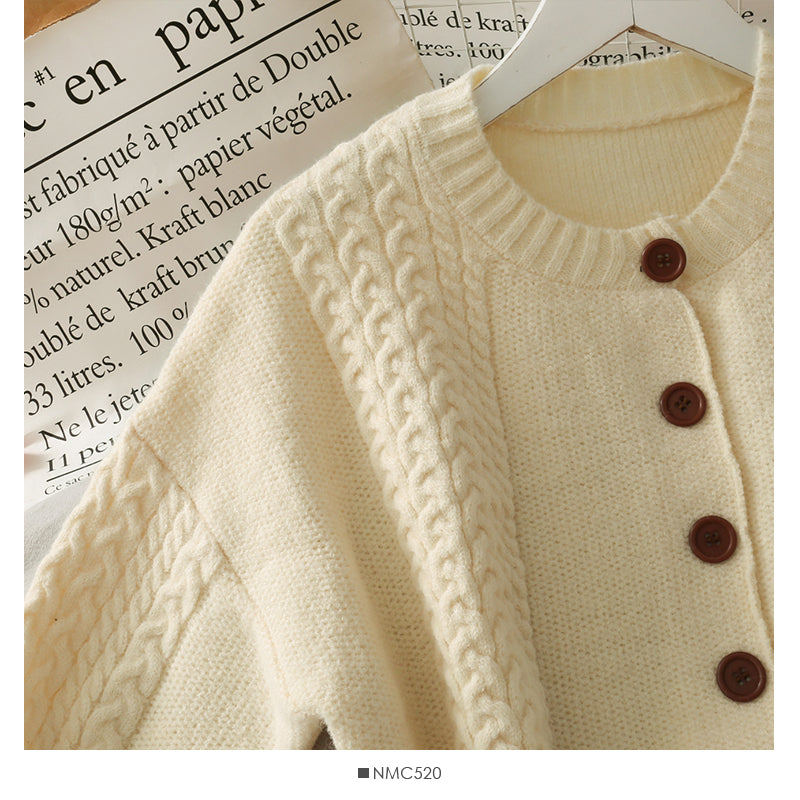Pull manteau femme automne manches longues polyvalent tricot slim 1987