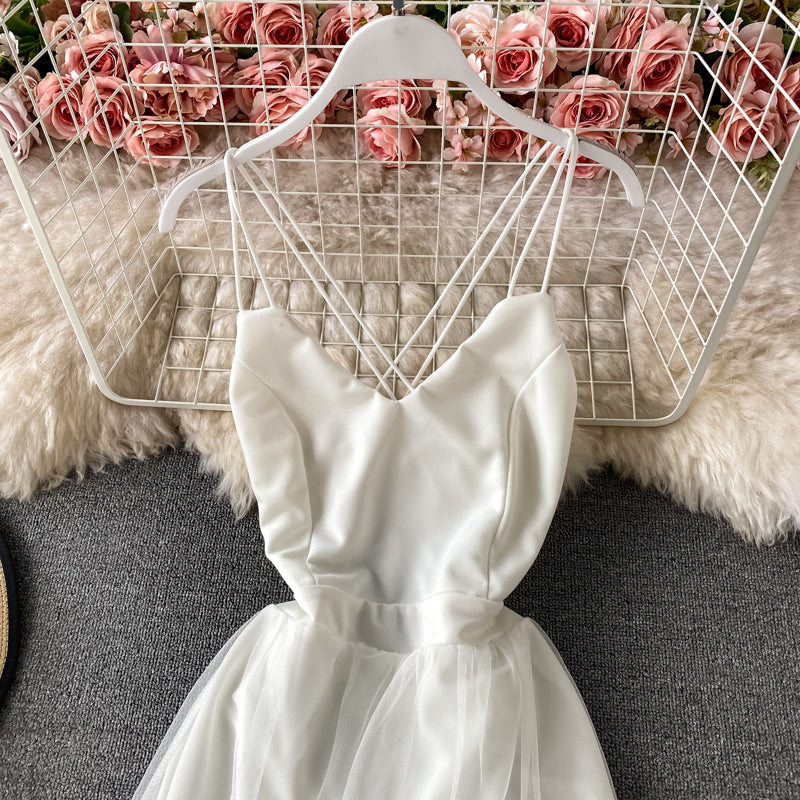 Jupe porte-jarretelles taille haute en maille piquée 3310