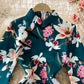 Robe à col montant en dentelle cheongsam fendue 3244