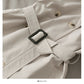 Han Fan loose and thin medium length double breasted solid coat  2085