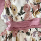 Robe vintage à épaules dénudées et dos nu 2720