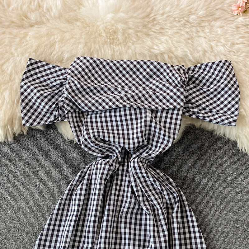 Robe à carreaux Kikyo First Love 3066