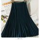 Retro High Waist slim versatile skirt  2557