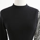 Pleated knitted dress small woman temperament thin medium long  2267