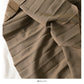 Korean Vintage golden velvet elastic waist thin skirt  2607