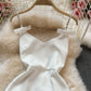 Light cooked wind bow fairy suspender skirt  2737