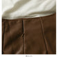 Irregular three button high waist short skirt female  2615