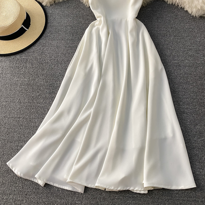 Robe vintage Hepburn taille fine 2890