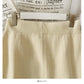 Slim and versatile solid color split knit  2666
