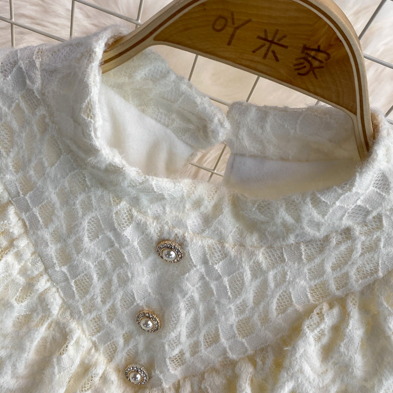 Jupe féerique au tempérament doux de style dame en dentelle 3394