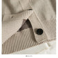 Nouveau cardigan à carreaux à boutonnage simple, pull à manches longues 2055