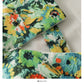Elegant style printed high waist slim wrinkled Hip Wrap Skirt  2642