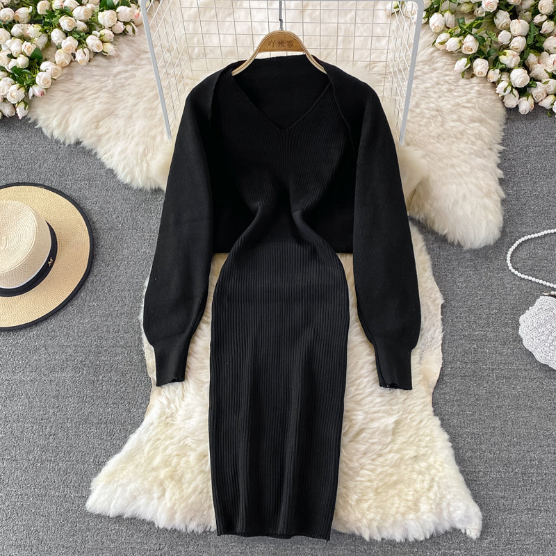 Robe portefeuille sexy à bretelles dos nu et élastique à la mode 3388
