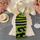 Sweet knit bag hip split dress sleeveless  2751