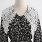 New doll neck Korean long sleeve Floral Dress  2439