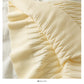 Korean stripe high waist thin solid color versatile knitted skirt  2648
