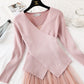 Small fragrance suit skirt mesh dress women's Victorian retro skirt French  2353