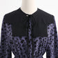 New women's temperament dress waist closing doll collar bottomed skirt  2271