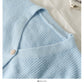 Pull cardigan simple boutonnage ample et fin à trois boutons de Han Fan 1784