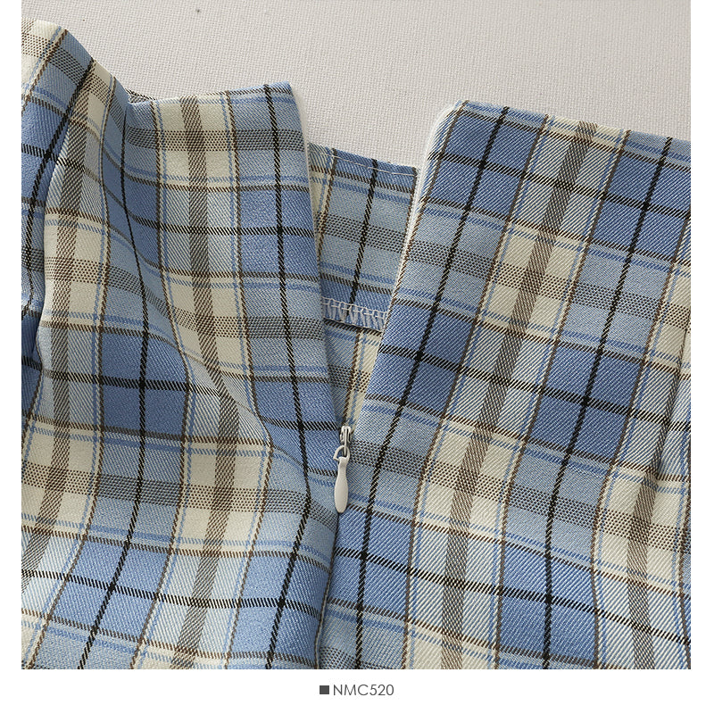 Korean casual plaid skirt  2600