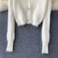 Nouveau tricot Mohair 1605 au style doux et paresseux
