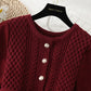 New spring and autumn bow tie tie with bottomed sweater skirt  2129