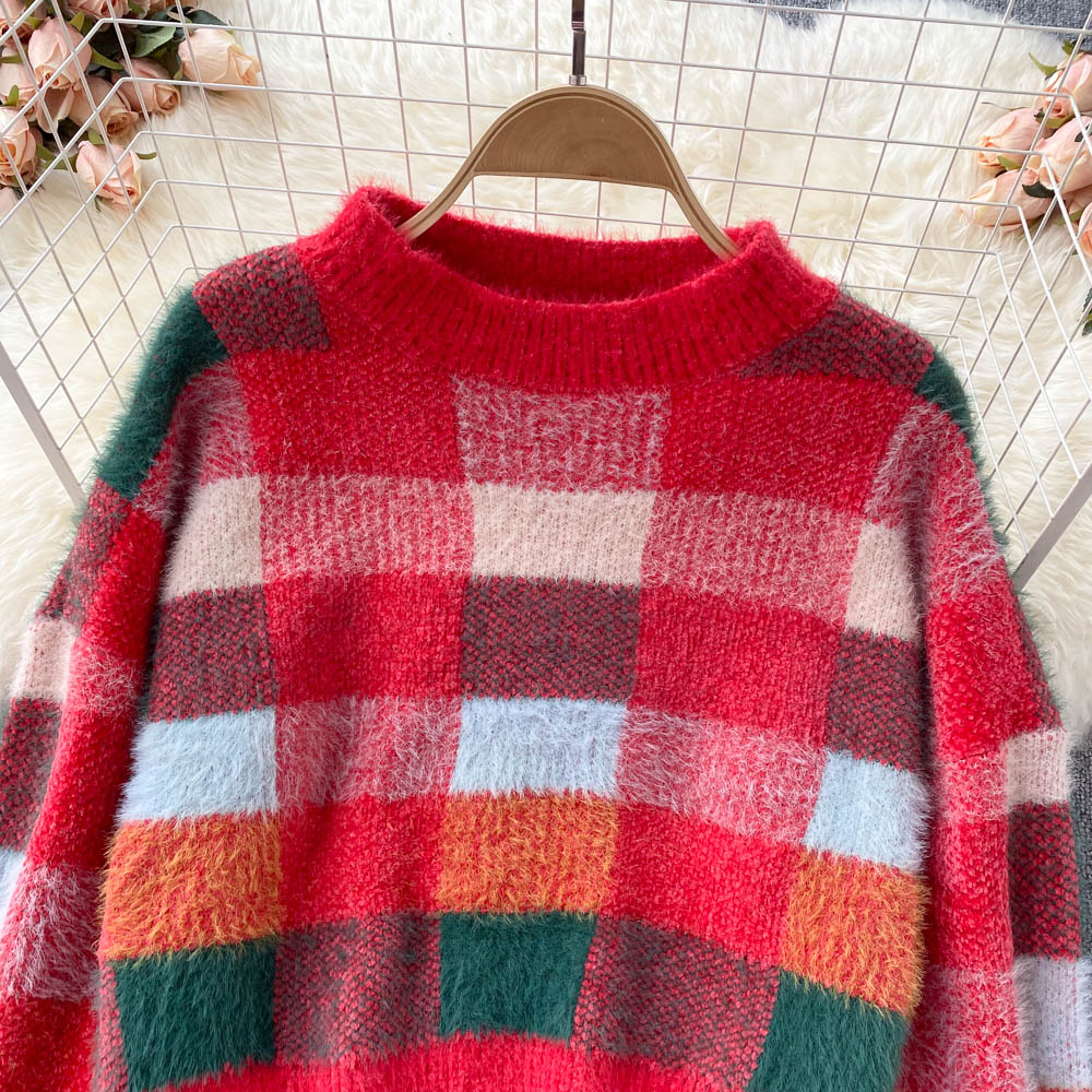 Pull style Hong Kong rétro japonais paresseux Pullover 1622