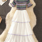 Sweet chiffon dress summer dress  1109