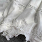 Robe dos nu en dentelle blanche pour fille 1167