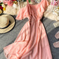 Cute one shoulder chiffon dress girl dress  1169