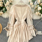 Stylish v neck chiffon short dress  899