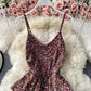 Cute A line floral dress  815
