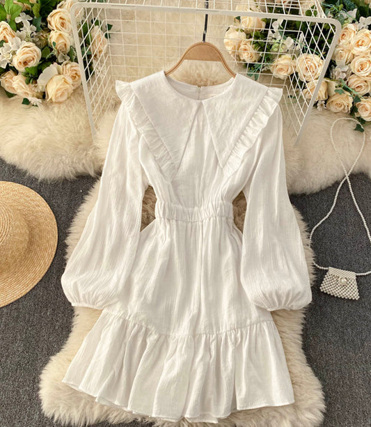 Cute A line short dress fashion dress  857
