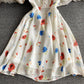Sweet A line short dress  783