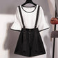 Haut blanc doux + jupe slim noire 1269
