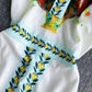 A line printed dress  1003