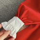 Cute A line long sleeve dress fashion dress  810
