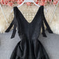 Cute A line short dress fashion dress  878