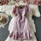 Simple short dress fashion dress  707