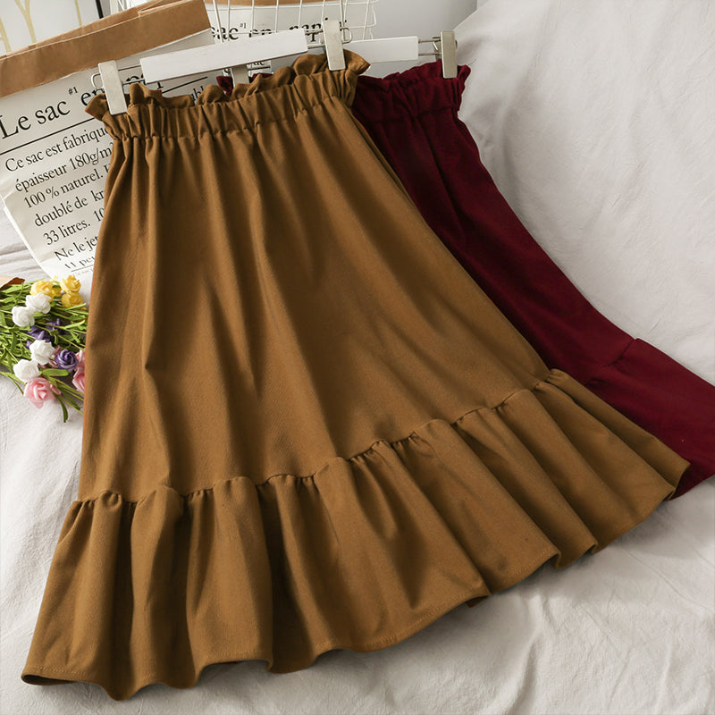 Cute A line skirt fashion skirt  3443