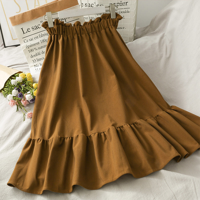 Cute A line skirt fashion skirt  3443