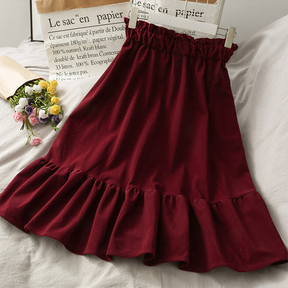 Cute A line skirt fashion skirt  3443