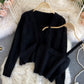 Pull élégant deux pièces 055