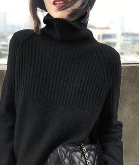 Sweater fashion turtleneck sweater  107